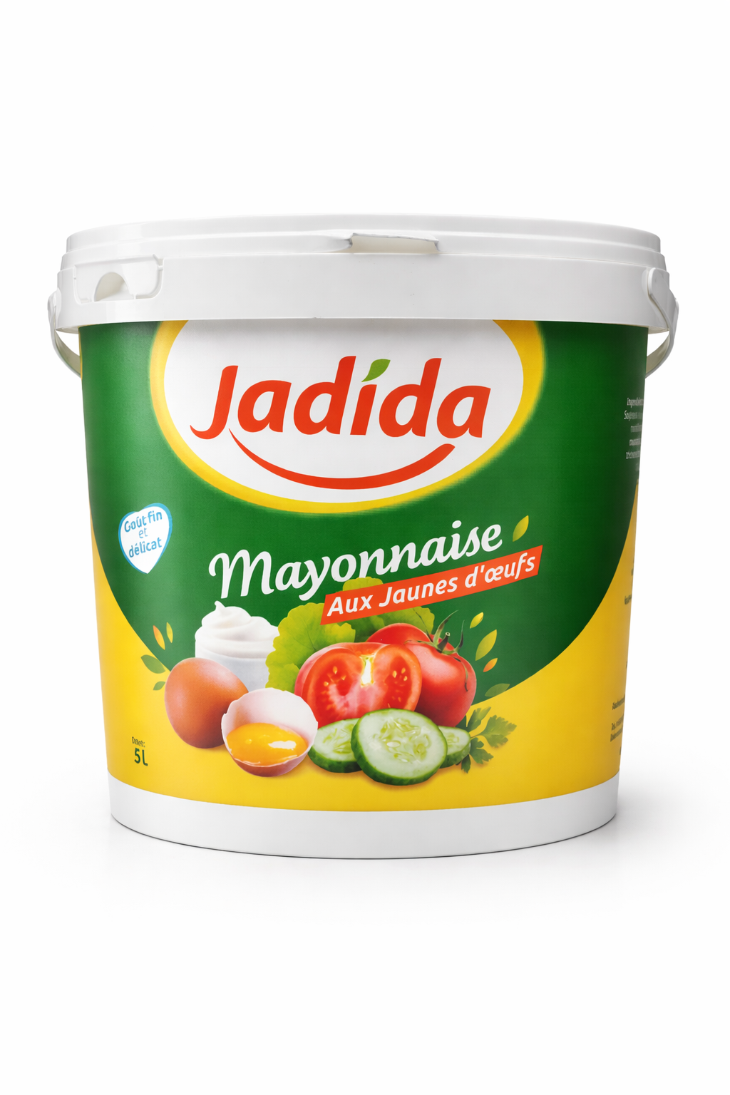 Mayonnaise Jadida 5kg - Epicerie Salée-Cuisine| Supermarche Dakar-Senegal